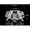 hot sale! beautiful party use glass candle holder